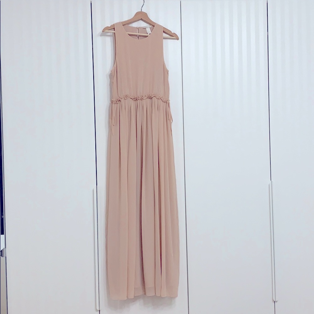 H&M dusty rose dress